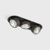 SOL IN MINI X3, L301mm, W111mm, H50mm, LED 3x7W, 3000K, чёрный/бронза (01.7523.21.930.BK/BZG)