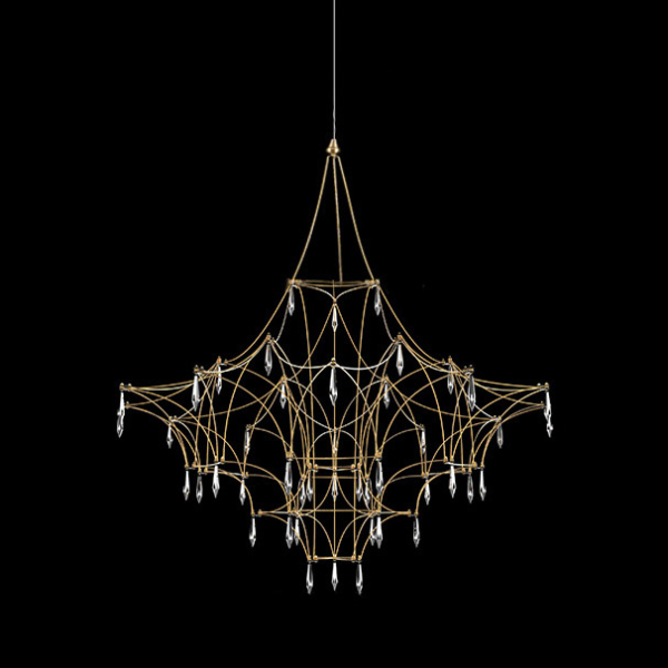 Підвісна світлодіодна люстра MARQUISE D80 Chrome   LED Deprimo купити 189449грн.