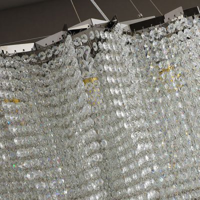 Підвісна світлодіодна люстра CASCADE D80 LED