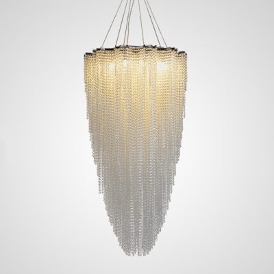 Підвісна світлодіодна люстра CASCADE D100 у вітальню LED
