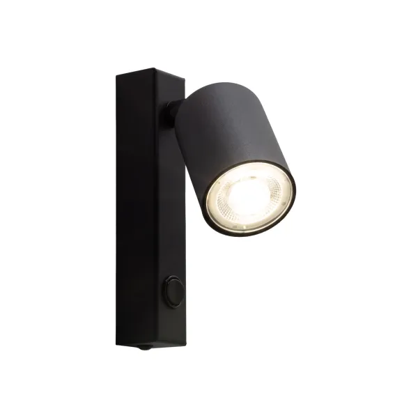 Бра настенное в спальню и гостиную TOP BLACK 1 Бра TK Lighting в стиле хай-тек