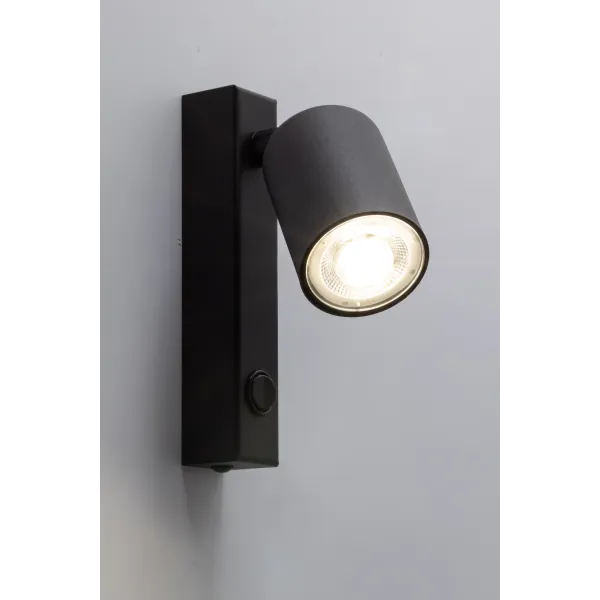 Бра настенное в спальню и гостиную TOP BLACK 1 Бра TK Lighting в стиле хай-тек