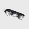 SOL IN MINI X3, L301mm, W111mm, H50mm, LED 3x7W, 4000K, чёрный/diamond black (01.7523.21.940.BK/DBG)