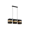 Подвесной светильник в стиле лофт PARIS 3 TK Lighting в гостиную, кухню в цвете черный