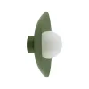 Бра настенное в спальню и гостиную SLATE PEAPOD GLASS KINKIET 1XG9 TK Lighting в стиле модерн