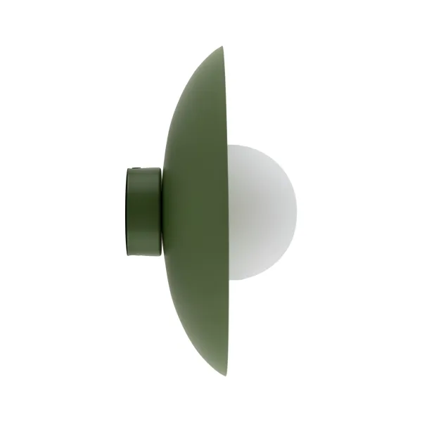 Бра настенное в спальню и гостиную SLATE PEAPOD GLASS KINKIET 1XG9 TK Lighting в стиле модерн