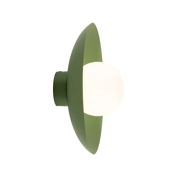 Бра настенное в спальню и гостиную SLATE PEAPOD GLASS KINKIET 1XG9 TK Lighting в стиле модерн