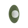 Бра настенное в спальню и гостиную SLATE PEAPOD GLASS KINKIET 1XG9 TK Lighting в стиле модерн