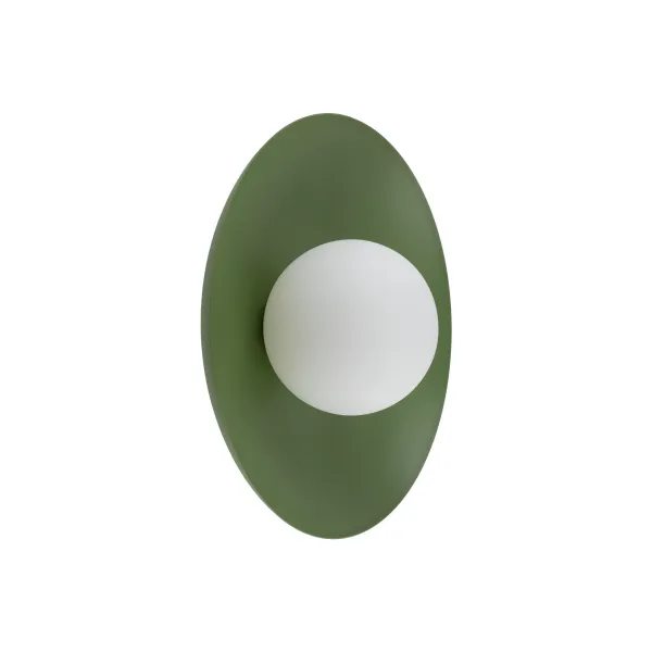 Бра настенное в спальню и гостиную SLATE PEAPOD GLASS KINKIET 1XG9 TK Lighting в стиле модерн