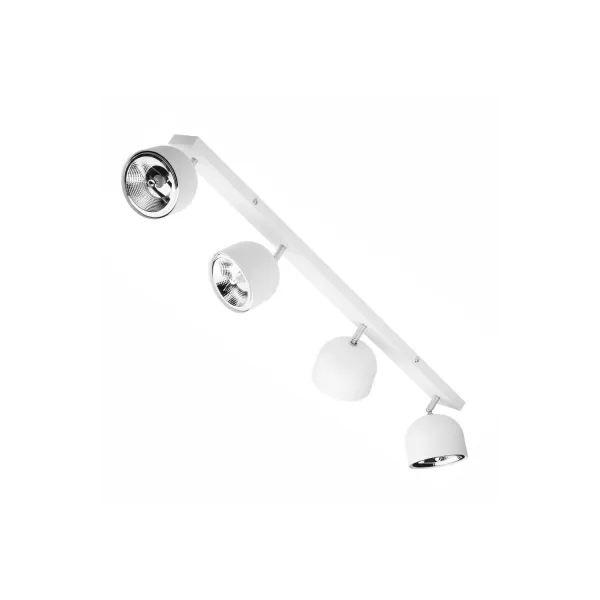 Светильник потолочный ALTEA WHITE 4 TK Lighting в гостиную, кухню в стиле хай-тек
