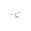 Светильник настенный светодиодный в спальню и гостиную MONALISA 46 SATIN NICKEL Azzardo, LED бра в стиле хай-тек