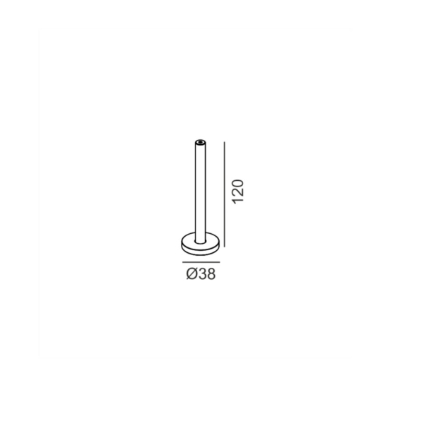 Крепление PICO_LINE O BRACKET L, чёрный (16.OMB12.BK)