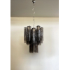 Люстра із димчастого скла у вигляді трубок. MURANO TUBE 192 Anzaz Murano купити 64944грн.