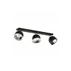 Светильник потолочный ALTEA BLACK 3 TK Lighting в гостиную, кухню в стиле хай-тек