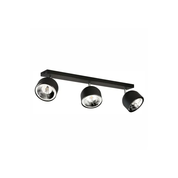 Светильник потолочный ALTEA BLACK 3 TK Lighting в гостиную, кухню в стиле хай-тек