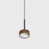 SOL MINI P NANO, D75mm, H135mm, 7W LED, 24°, 4000K, IP20, чёрный/coffee (03.7532.7.940.BK/CFG)