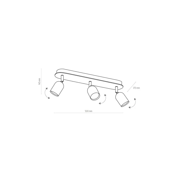 Світильник поворотний TK LIGHTING