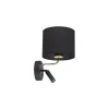 Бра настенное в спальню и гостиную RICHI BLACK/GOLD Бра TK Lighting в стиле модерн