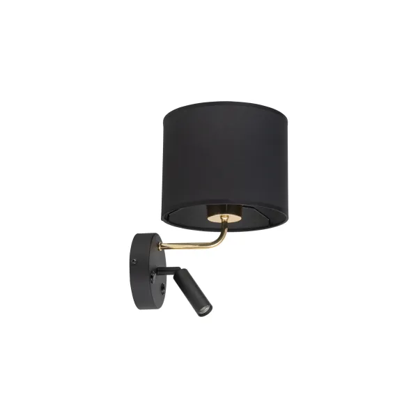 Бра настенное в спальню и гостиную RICHI BLACK/GOLD Бра TK Lighting в стиле модерн