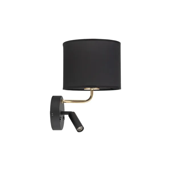 Бра настенное в спальню и гостиную RICHI BLACK/GOLD Бра TK Lighting в стиле модерн