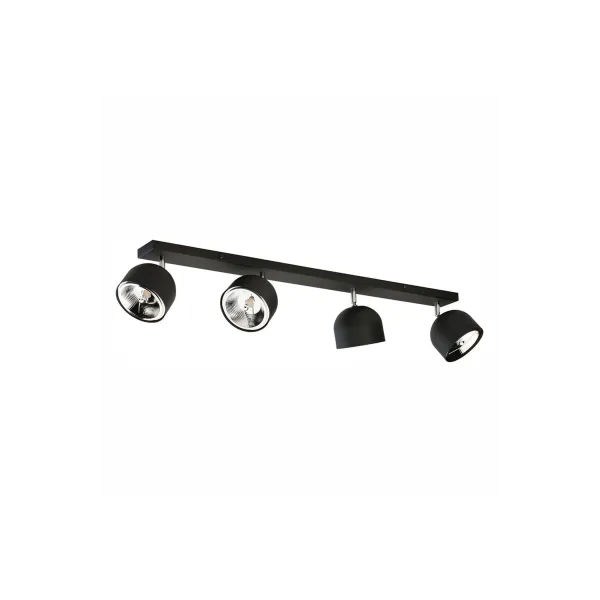 Светильник потолочный ALTEA BLACK 4 TK Lighting в гостиную, кухню в стиле хай-тек