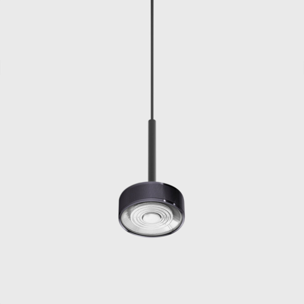 SOL MINI P NANO, D75mm, H135mm, 7W LED, 24°, 4000K, IP20, чёрный/diamond black (03.7532.7.940.BK/DBG)