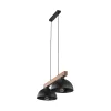 Подвесной светильник в стиле скандинавский OSLO LAMPA 2 TK Lighting в спальню, кабинет в цвете коричневый, черный