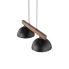 Подвесной светильник в стиле скандинавский OSLO LAMPA 2 TK Lighting в спальню, кабинет в цвете коричневый, черный