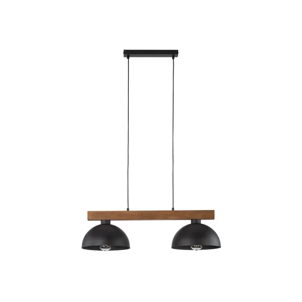 Подвесной светильник в стиле скандинавский OSLO LAMPA 2 TK Lighting в спальню, кабинет в цвете коричневый, черный