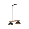 Подвесной светильник в стиле скандинавский OSLO LAMPA 2 TK Lighting в спальню, кабинет в цвете коричневый, черный