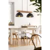 Подвесной светильник в стиле скандинавский OSLO LAMPA 2 TK Lighting в спальню, кабинет в цвете коричневый, черный