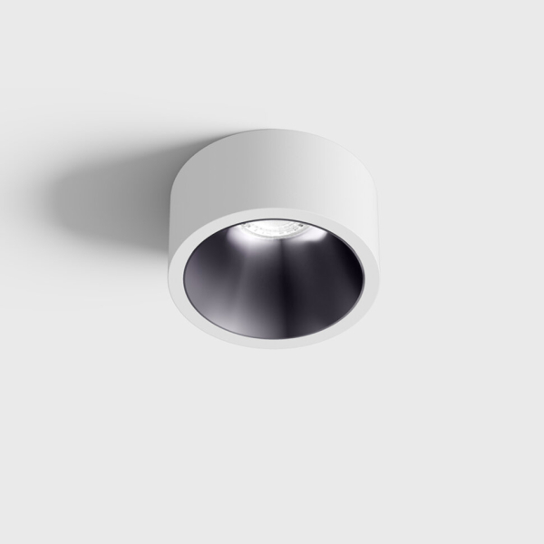 INVISIBLE MINI OUT, D55mm, H58mm, LED 6.3W, 4000K, белый/diamond black (01.2203.7.940.WH/DB)
