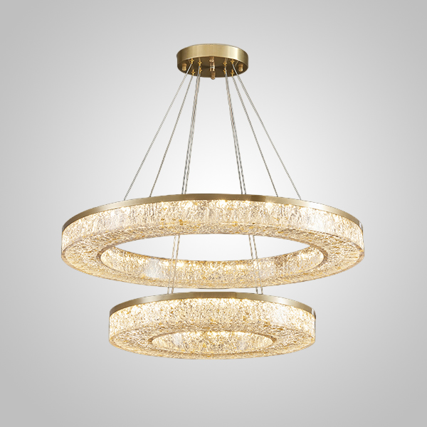 Люстра  світлодіодна  Кільцева люстра OLAGUS B Brass   LED