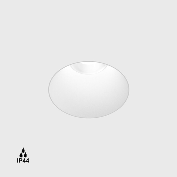 INVISIBLE MINI R, D50mm, H57mm, LED 6.3W, 4000K, белый (01.2200.7.940.WH)