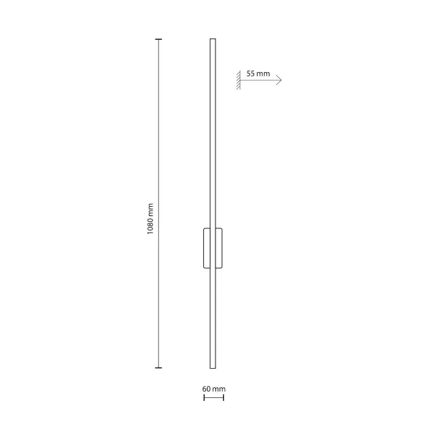 Светильник настенный светодиодный в спальню и гостиную FLASH WOOD SOSNA  1 LED L TK Lighting, LED бра в стиле хай-тек