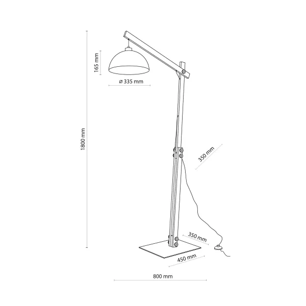 Торшер TK LIGHTING