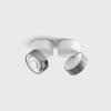 SOL SURF MINI, D75mm, H70mm, LED 7W 4000K, білий/хром (02.7526.7.940.WH + SOL M RING CHROME)