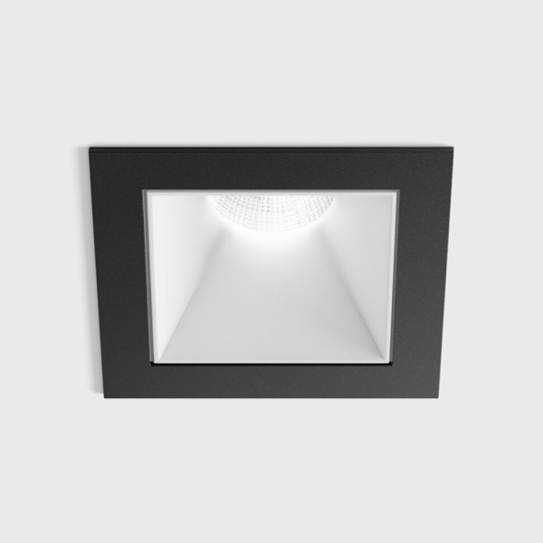 NANO S, L48мм, W48мм, H67мм, LED 8W 3000K, черный-белый (01.3911.8.930.BK + 01.A391.WH)
