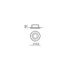 REMO 1 DOWNLIGHT CHROME