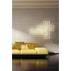 Светильник настенный светодиодный в спальню и гостиную QUADRATUS WALL WHITE Azzardo, LED бра в стиле хай-тек