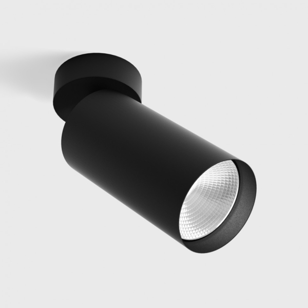 TUB L SA 150, D75mm, H185mm, LED 13W, 4000К, чорний (02.0715.13.940.BK)