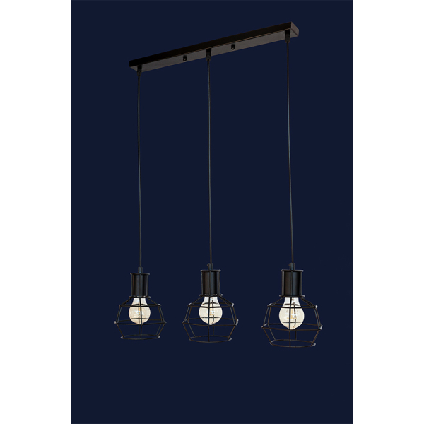 Купить подвесной светильник 756pr1618f-3 BK (500)