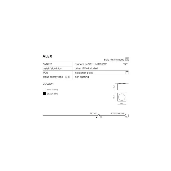 ALEX 12V BLACK