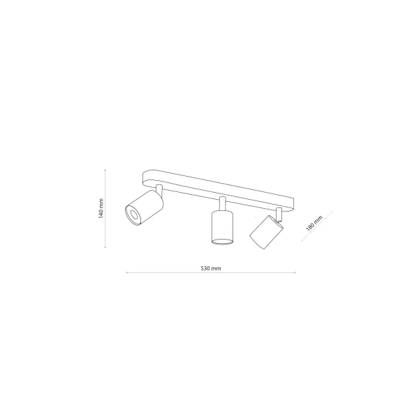 Светильник потолочный TOP WOOD 3 TK Lighting в гостиную, кухню в стиле лофт