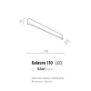 Светильник настенный светодиодный в спальню и гостиную GALASSO 110 3000K BK Azzardo, LED бра в стиле модерн