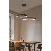 Подвесной светильник в стиле хай-тек AMANDA PENDANT 45+65+85 3000K BK Azzardo для больших помещений, гостиную в цвете черный