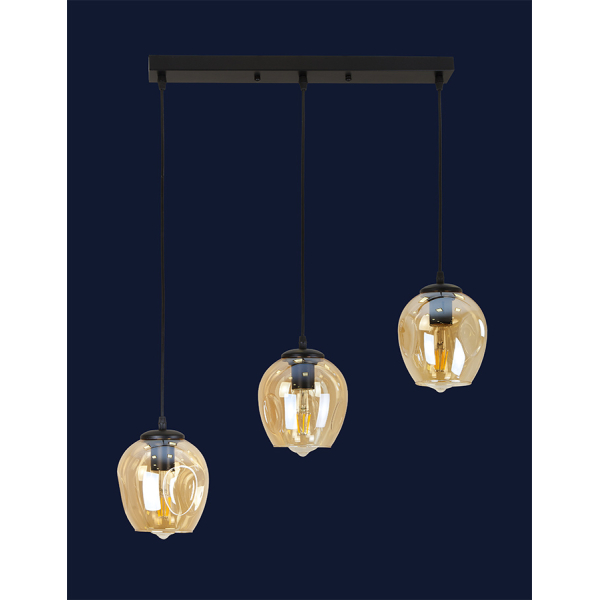 Купить подвесной светильник 756pr0231f-3 BK + BR (500)
