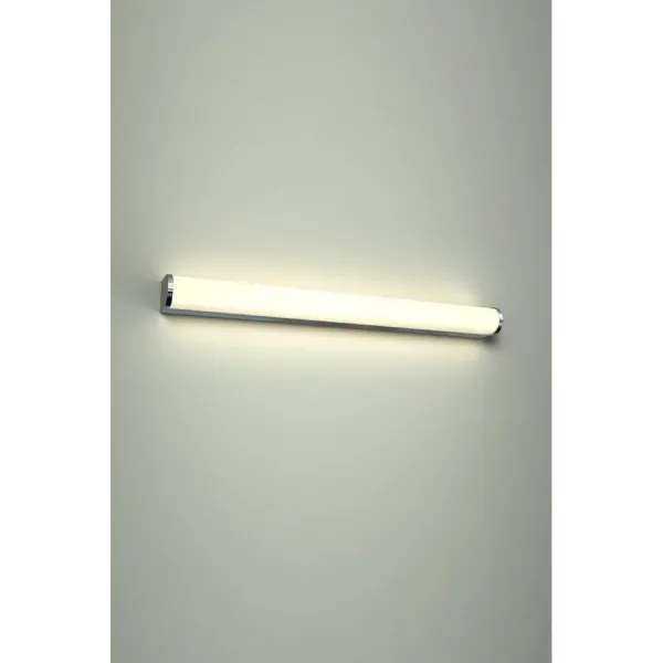 Светильник настенный светодиодный в ванную PETRA 60 4000 CHROME Azzardo, LED бра в стиле модерн