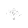 Люстра TK LIGHTING 30652