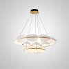 Підвісна світлодіодна люстра KEARNEY D108 D56 White у вітальню LED